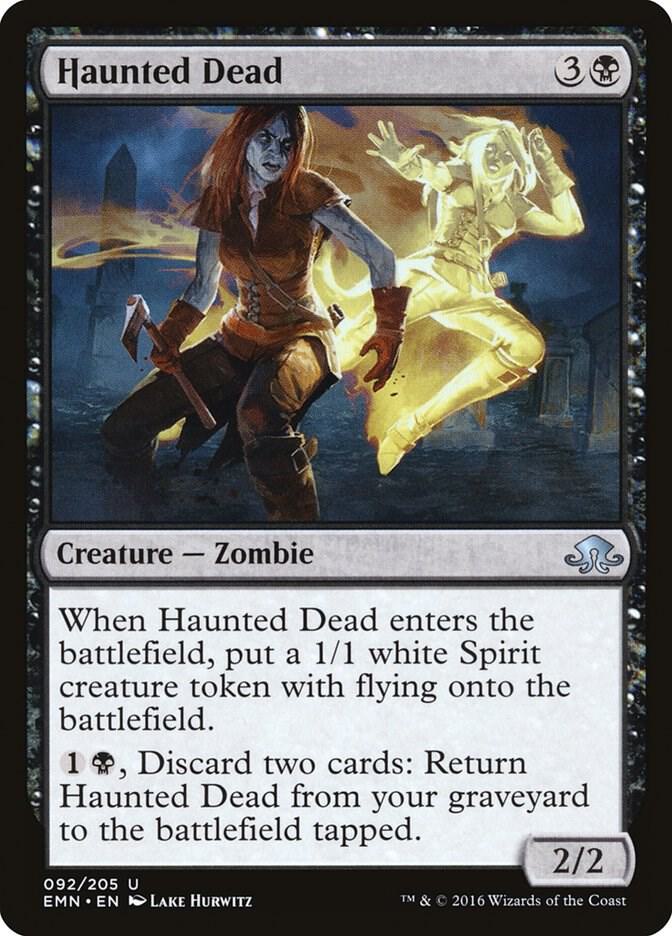 Haunted Dead 92 Eldritch Moon MTG UC NM
