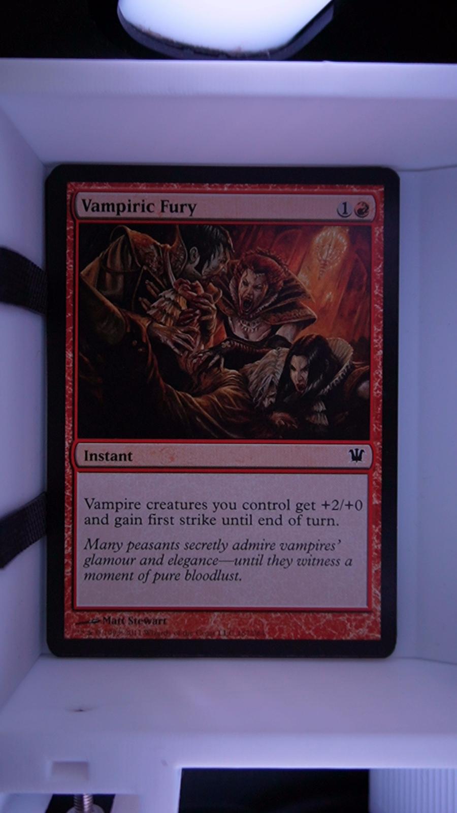 Vampiric Fury 167 Innistrad MTG C NM