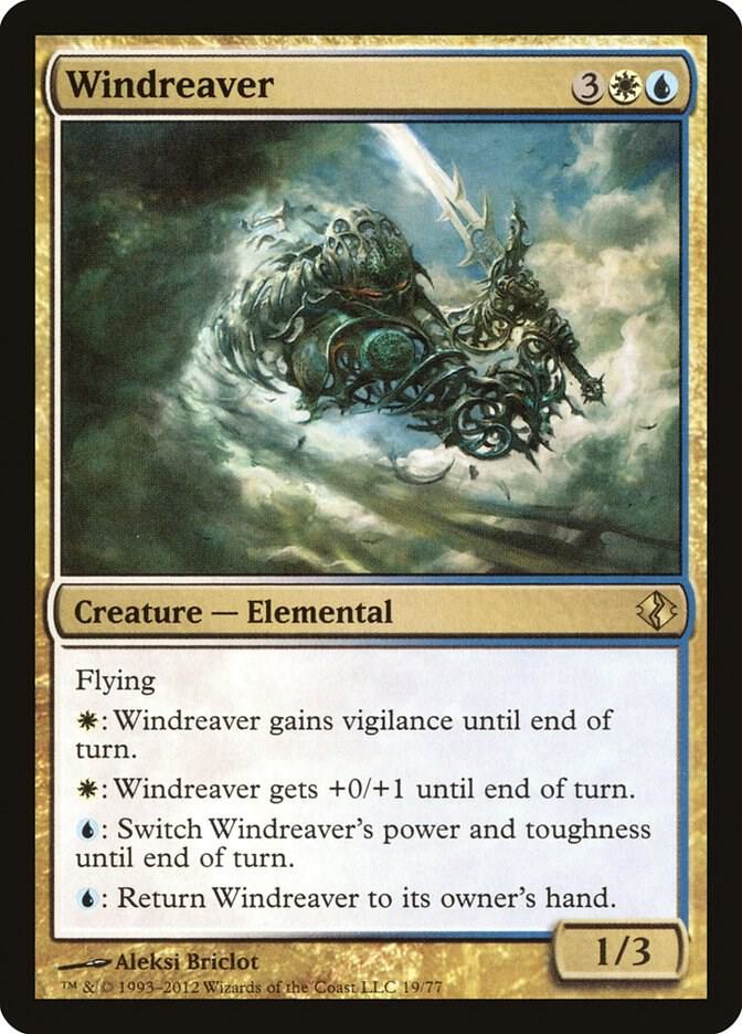 Windreaver 19 Duel Decks: Venser vs. Koth MTG R NM