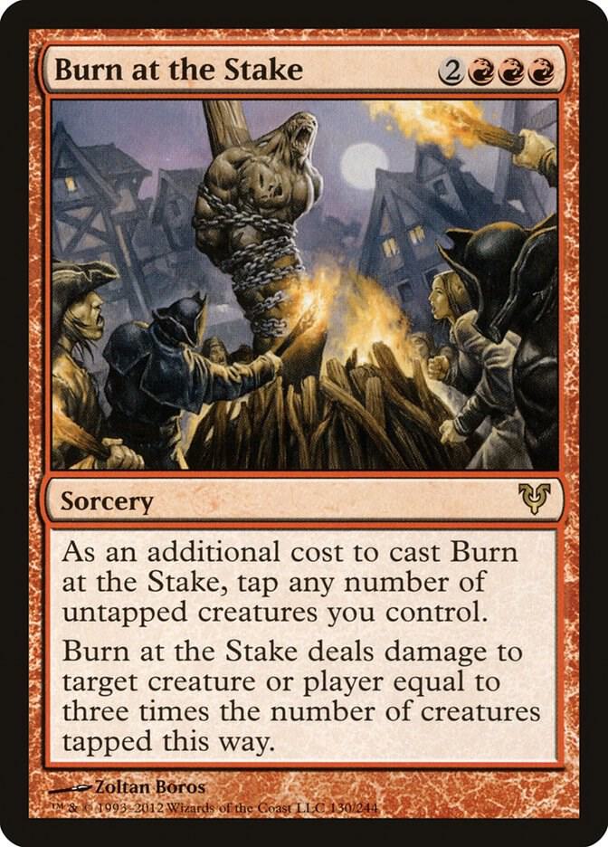 Burn at the Stake 130 Avacyn Restored MTG R NM