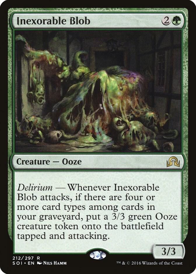 Inexorable Blob 212 Shadows over Innistrad MTG R NM