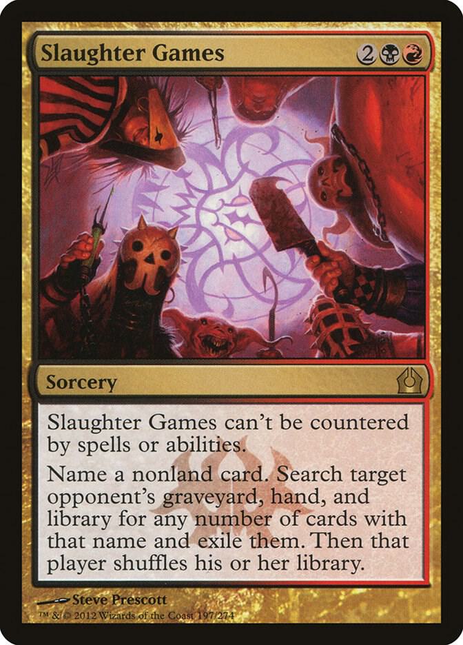 Slaughter Games 197 Return to Ravnica MTG R NM