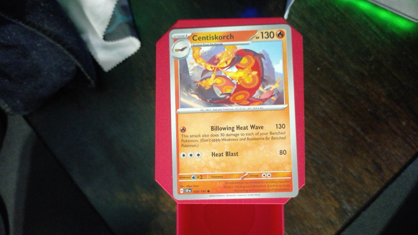 Centiskorch 028/191 Surging Sparks Pokemon C NM