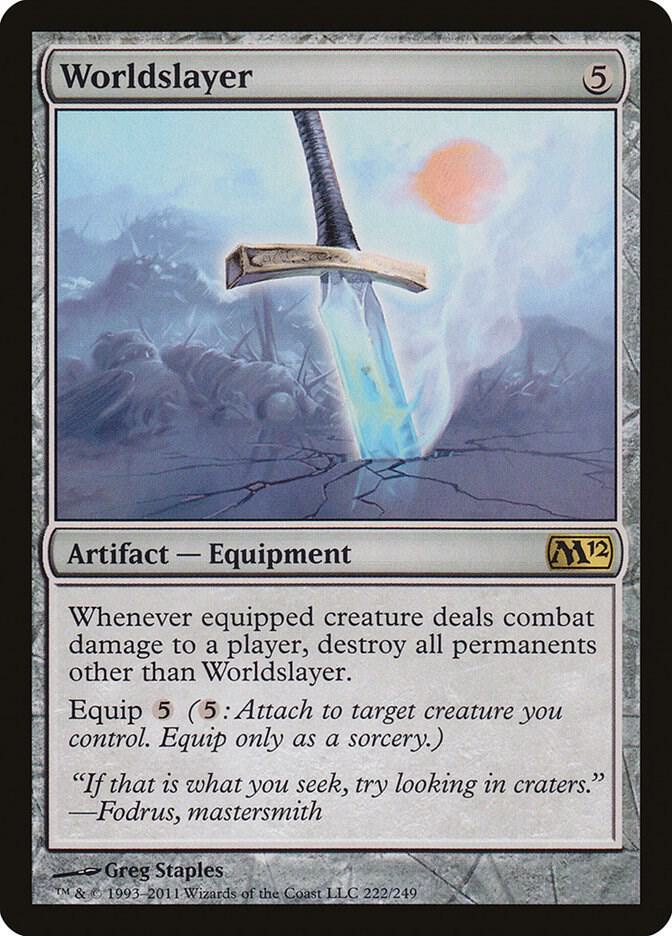 Worldslayer 222 Magic 2012 (M12) MTG R NM
