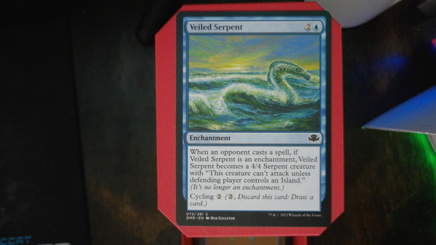 Veiled Serpent 72 Dominaria Remastered MTG C NM
