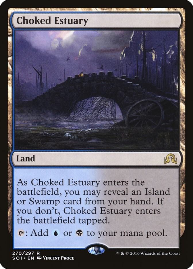 Choked Estuary 270 Shadows over Innistrad MTG R NM