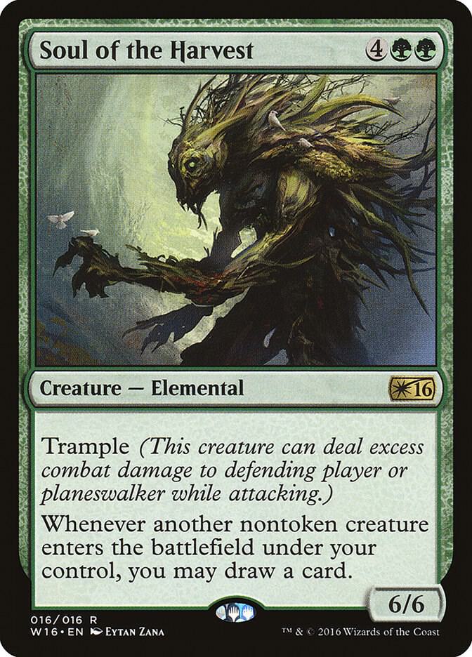 Soul of the Harvest 16 Welcome Deck 2016 MTG R LP
