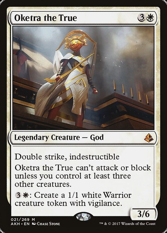 Oketra the True 21 Amonkhet MTG Mythic NM