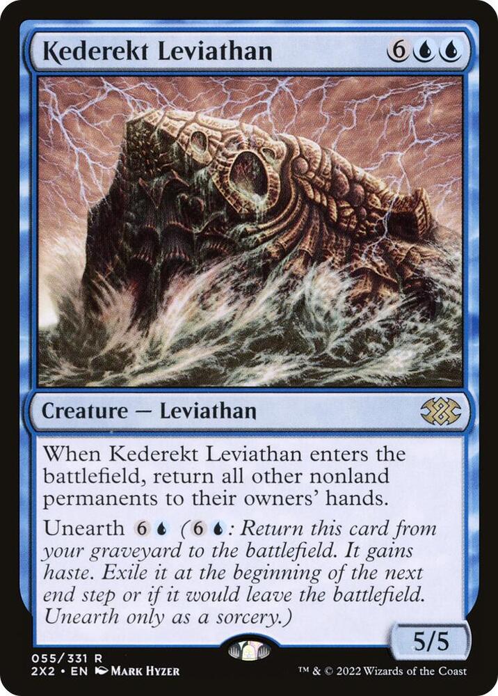 Kederekt Leviathan 55 Double Masters 2022 MTG R NM