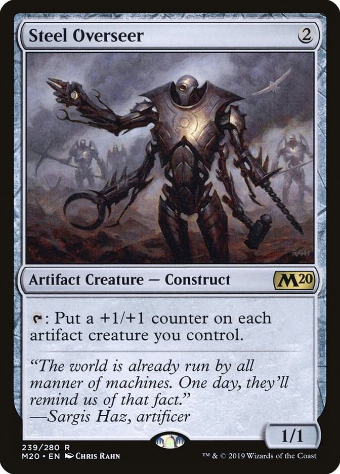 Steel Overseer 239 Core Set 2020 MTG R NM