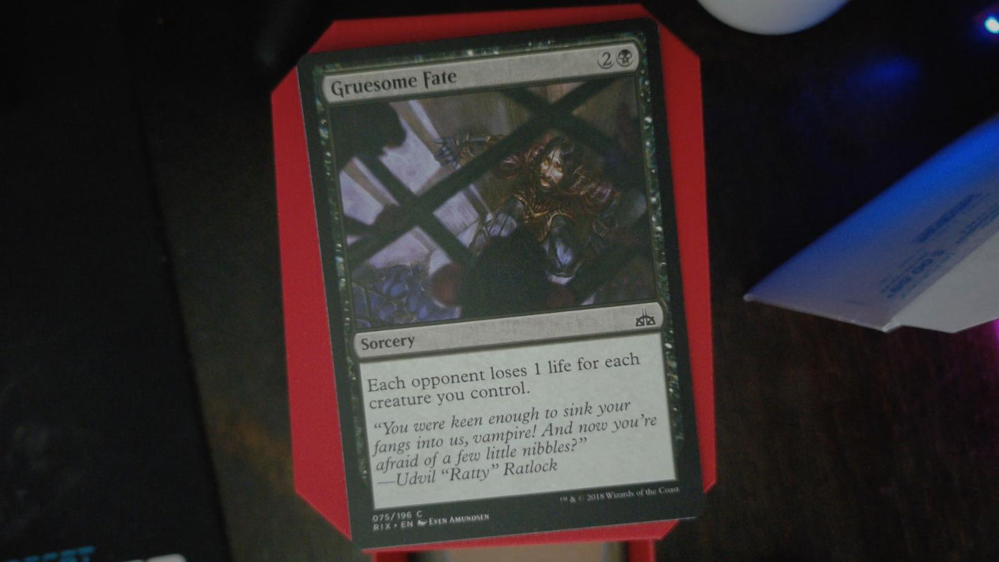 Gruesome Fate 75 Rivals of Ixalan MTG C LP