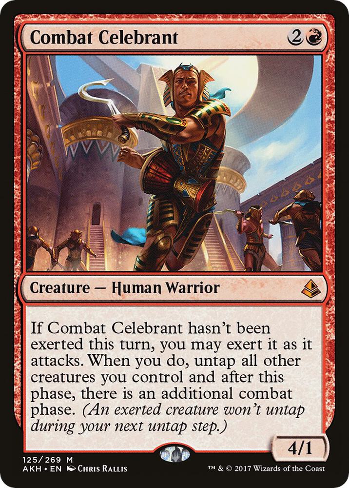 Combat Celebrant 125 Amonkhet MTG Mythic NM