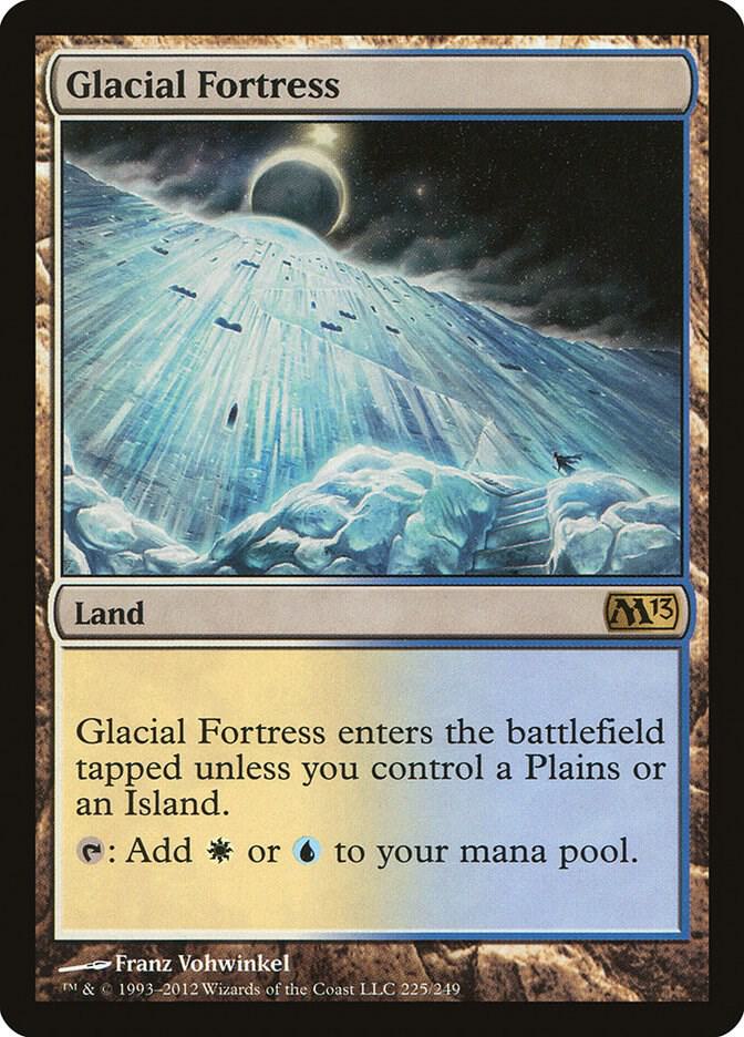 Glacial Fortress 225 Magic 2013 (M13) MTG R NM