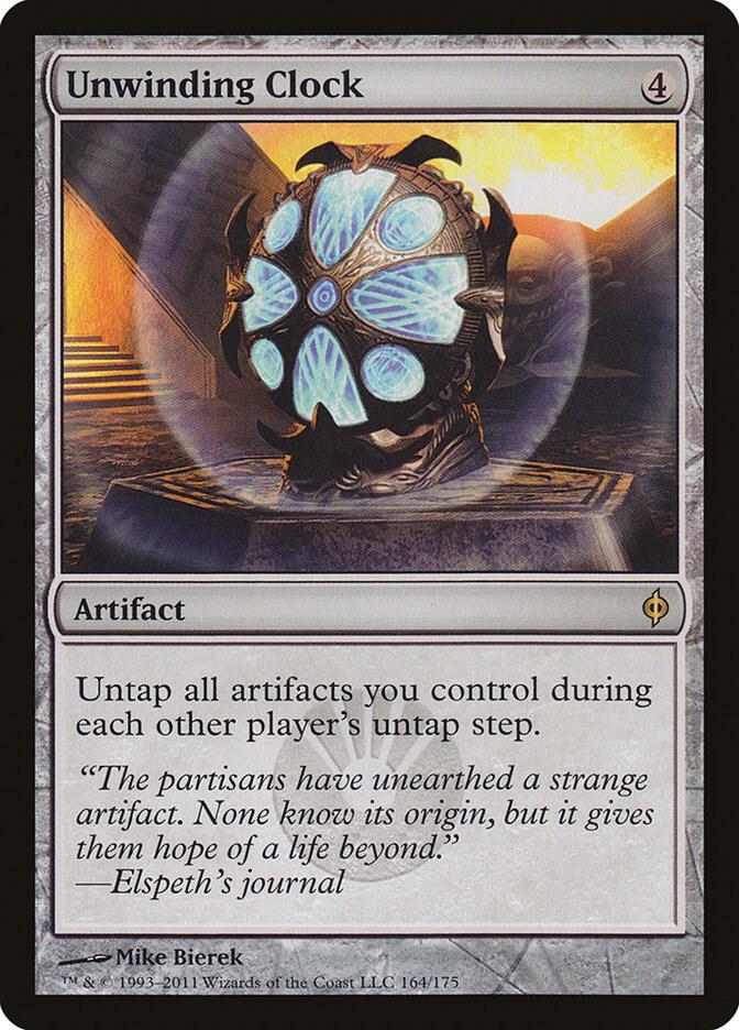 Unwinding Clock 164 New Phyrexia MTG R LP