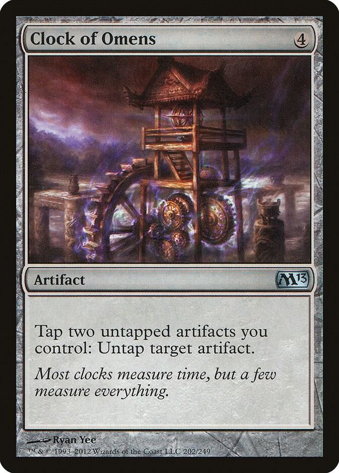 Clock of Omens 202 Magic 2013 (M13) MTG UC NM