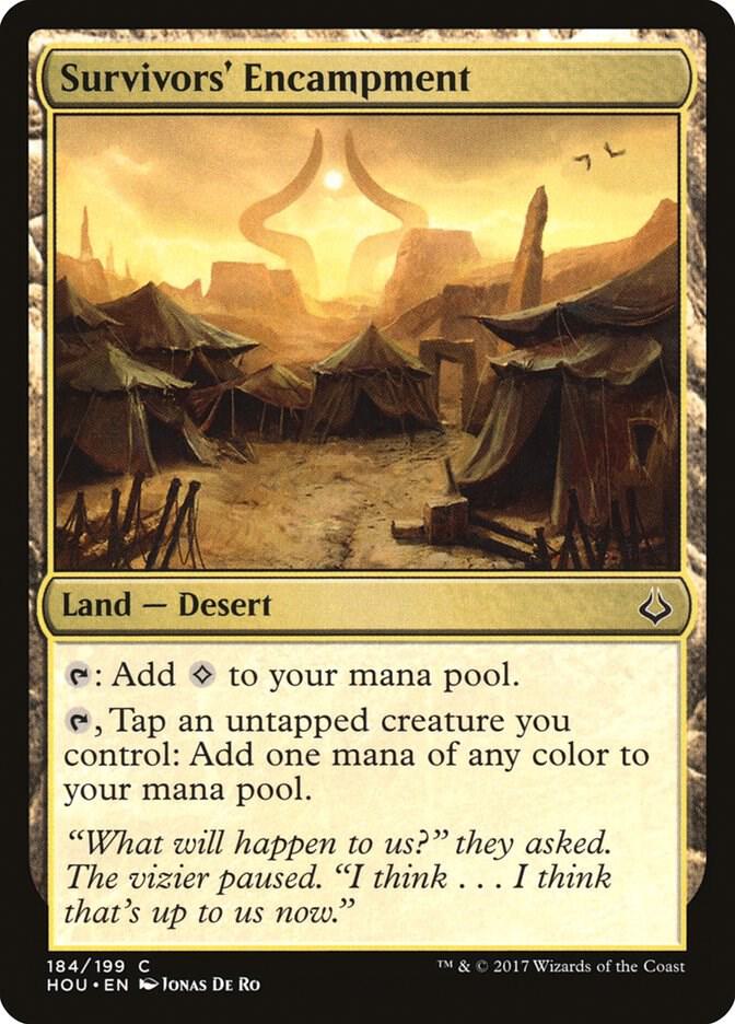 Survivors' Encampment 184 Hour of Devastation MTG C NM