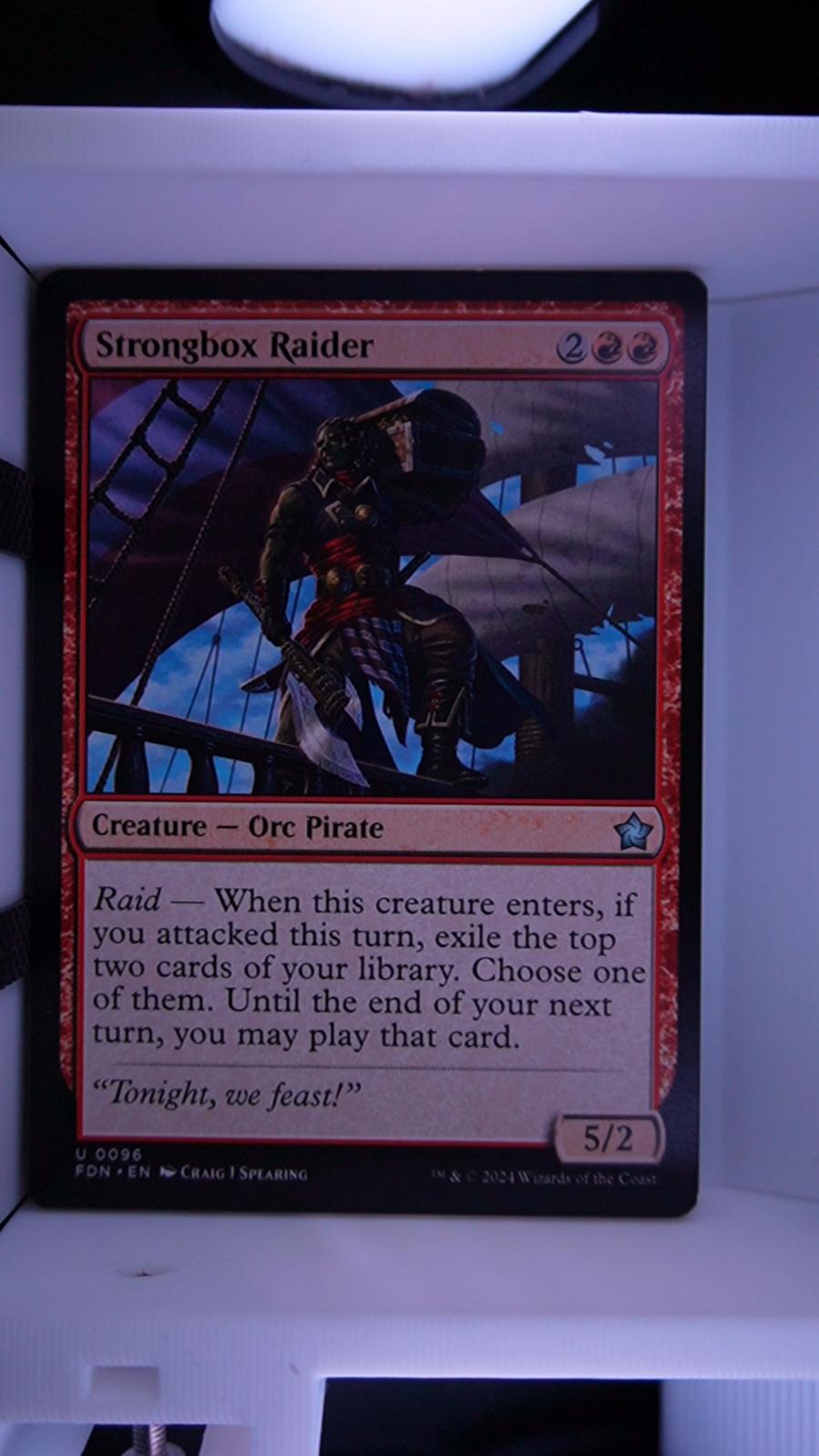 Strongbox Raider 96 Foundations MTG UC NM