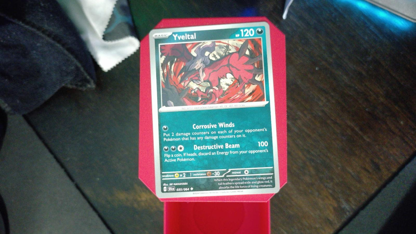 Yveltal 035/064 Shrouded Fable Pokemon UC NM