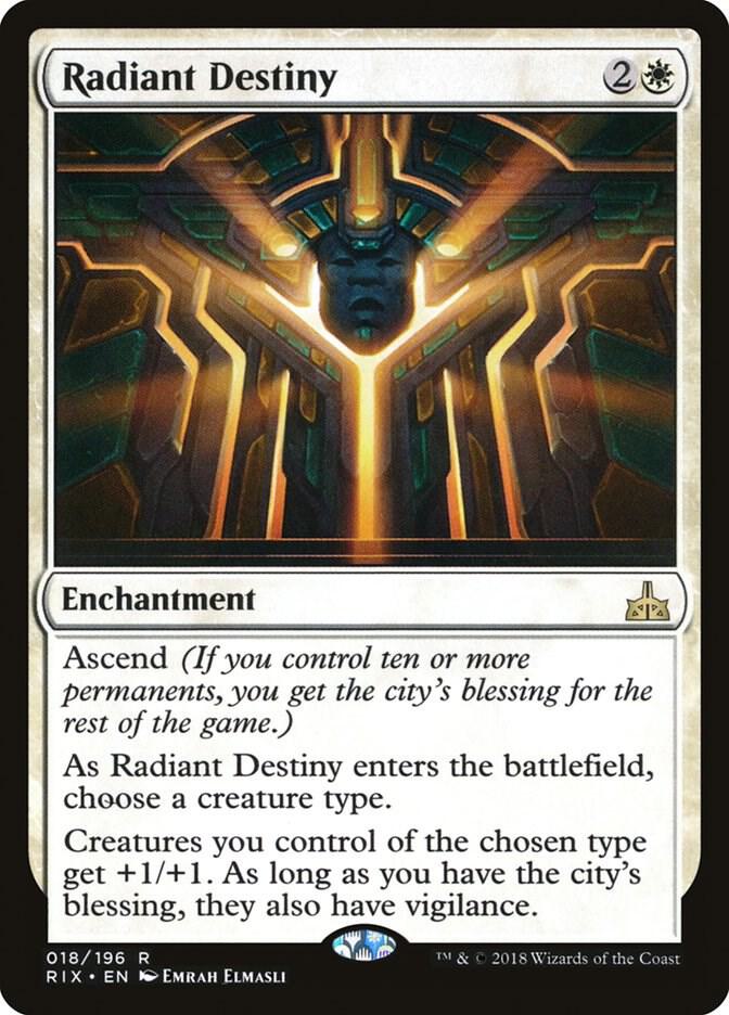 Radiant Destiny 18 Rivals of Ixalan MTG R NM