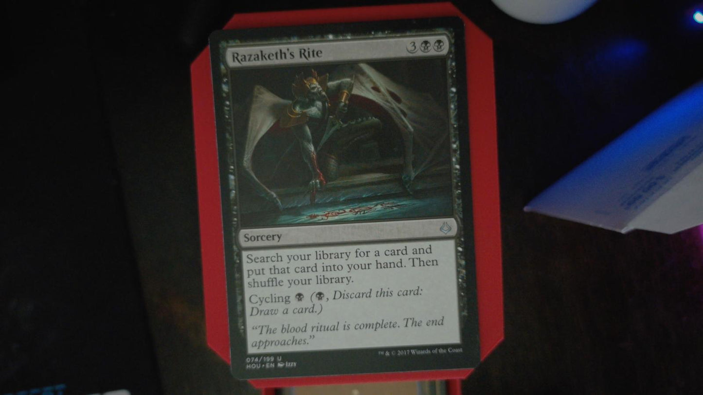 Razaketh's Rite 74 Hour of Devastation MTG UC LP