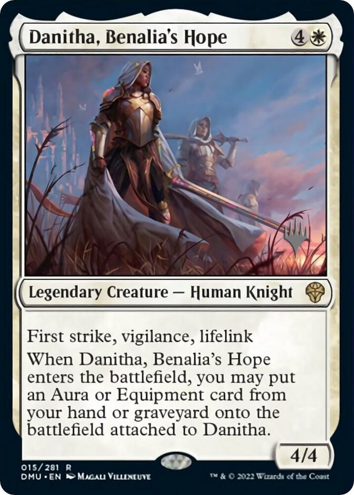 Danitha, Benalia's Hope 15 Promo Pack: Dominaria United MTG R NM