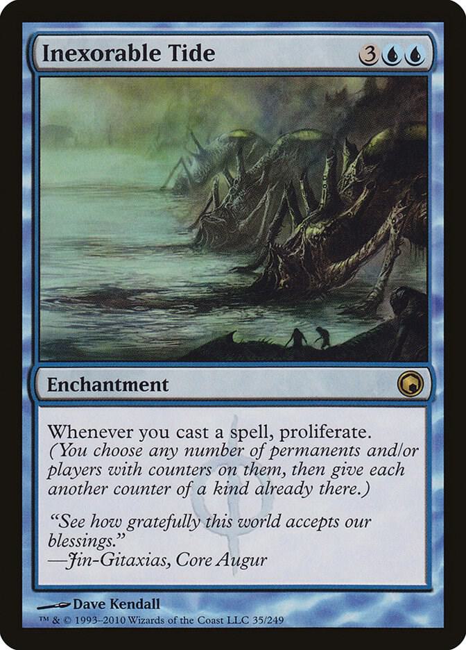 Inexorable Tide 35 Scars of Mirrodin MTG R MP