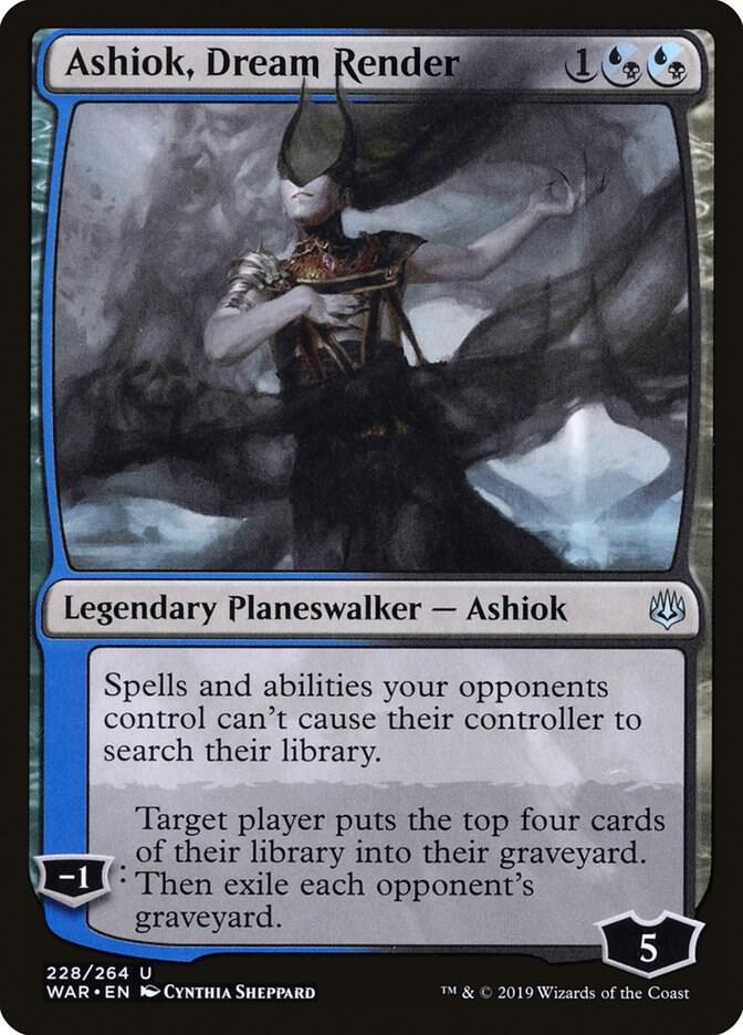 Ashiok, Dream Render 228 War of the Spark MTG UC NM