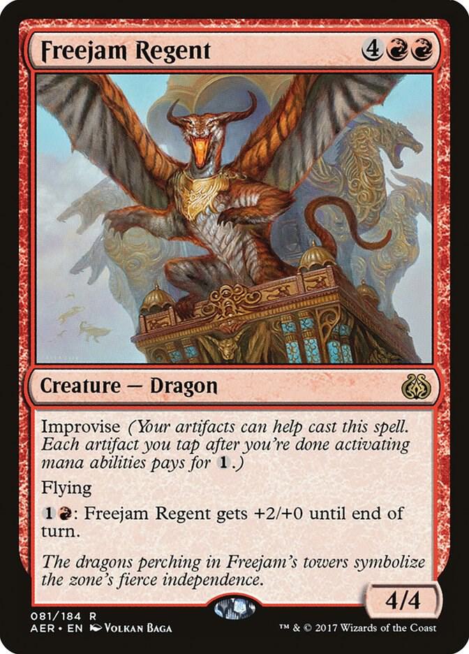 Freejam Regent 81 Aether Revolt MTG R NM