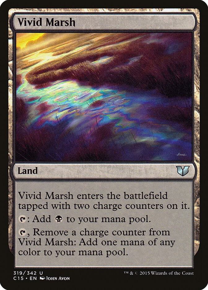 Vivid Marsh 319 Commander 2015 MTG UC NM