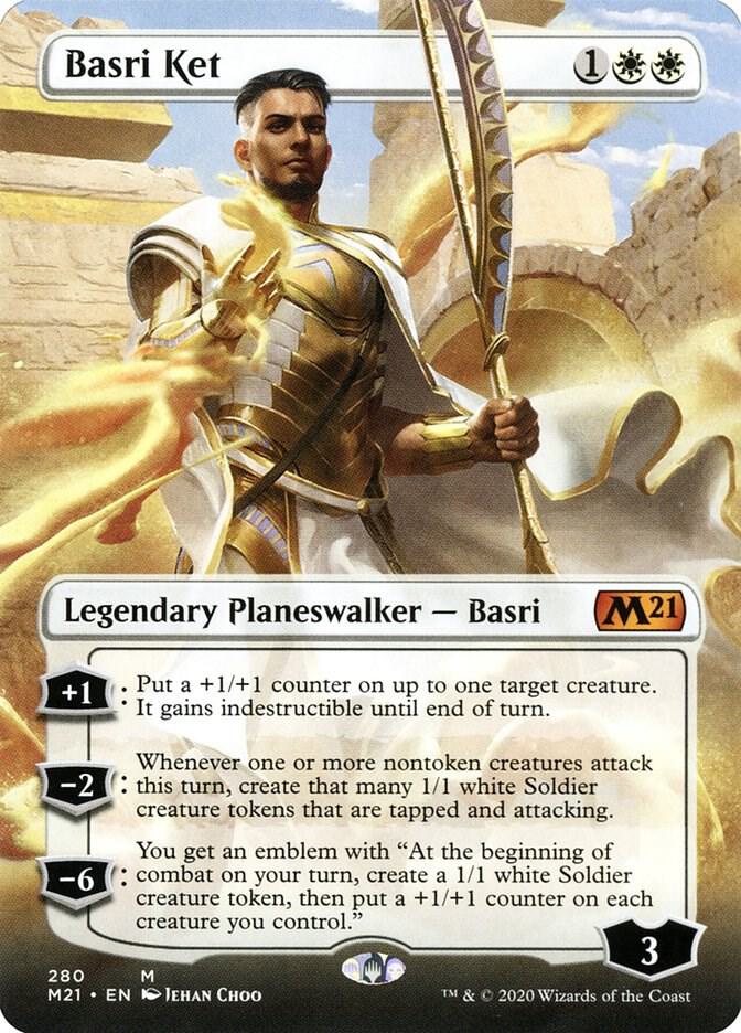 Basri Ket (Borderless) 280 Core Set 2021 MTG Mythic NM