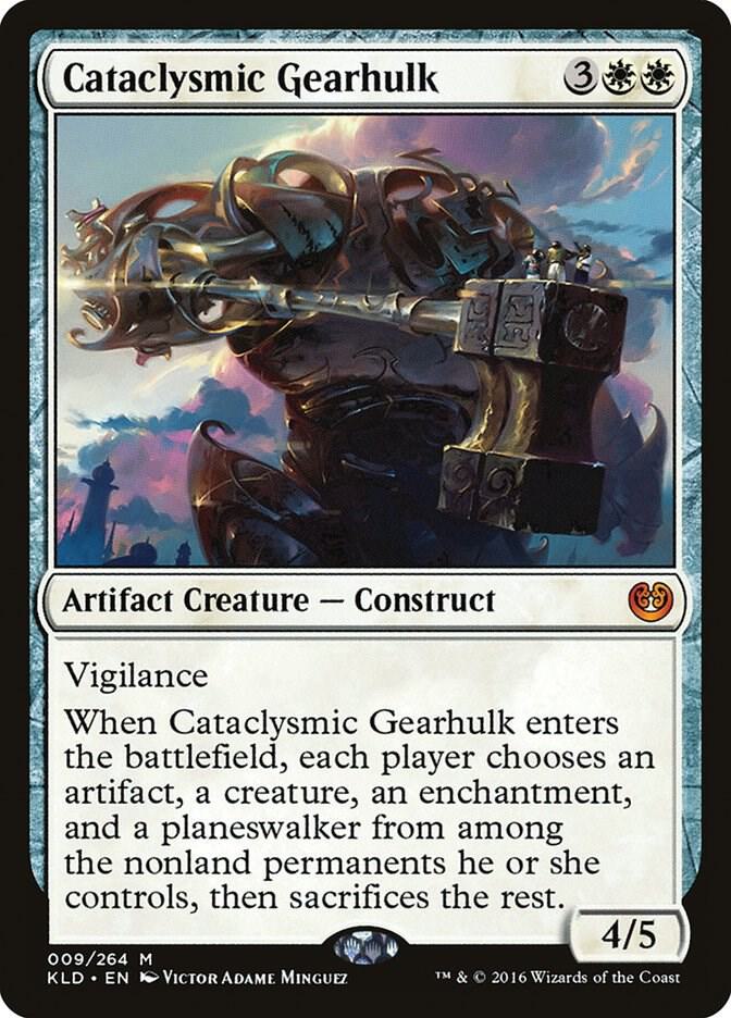 Cataclysmic Gearhulk 9 Kaladesh MTG Mythic NM