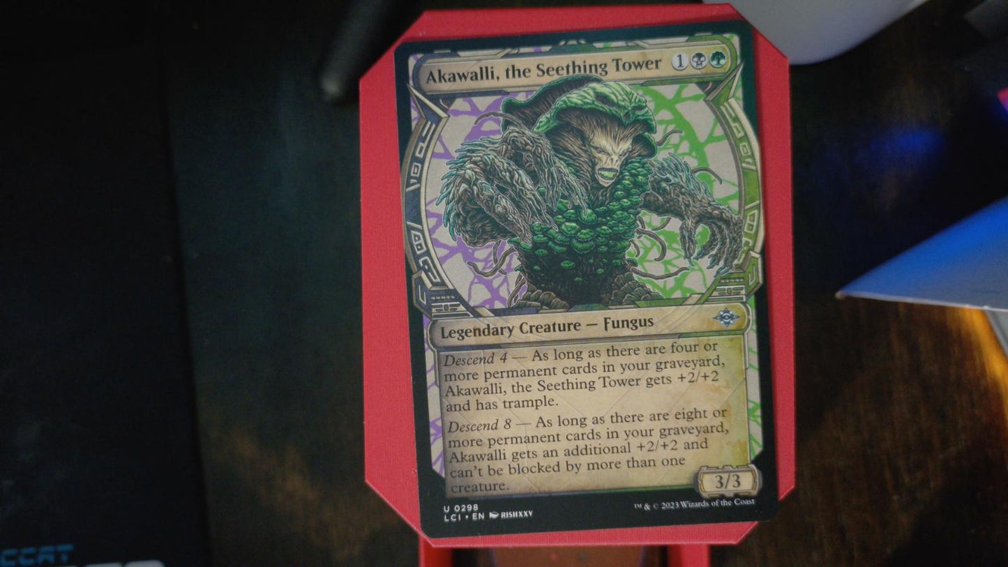 Akawalli, the Seething Tower (Showcase) 298 The Lost Caverns of Ixalan MTG UC NM