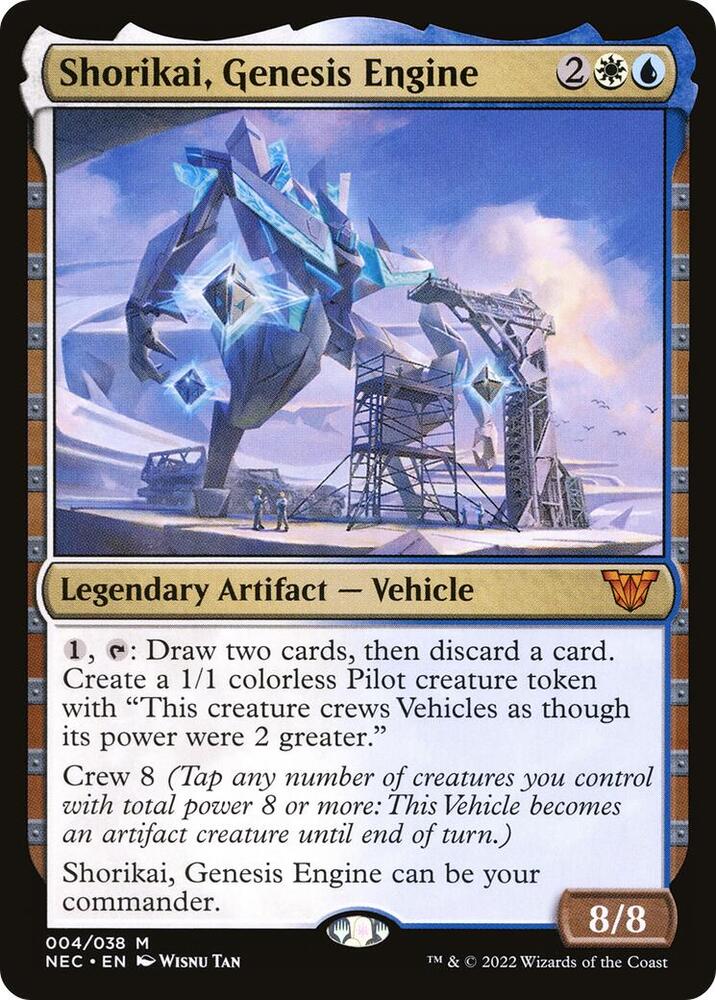 Shorikai, Genesis Engine 4 Commander: Kamigawa: Neon Dynasty MTG Mythic NM