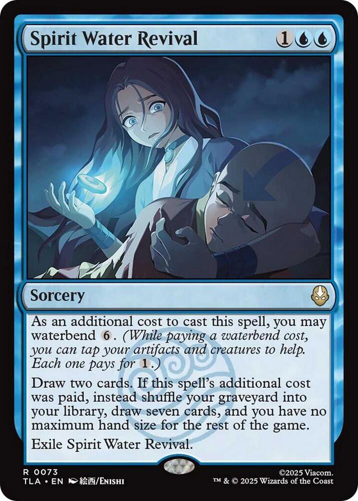 Spirit Water Revival 73 Avatar: The Last Airbender MTG R NM
