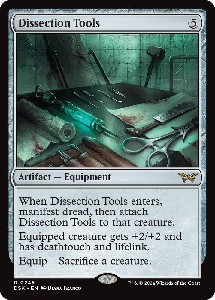 Dissection Tools 245 Duskmourn: House of Horror MTG R NM