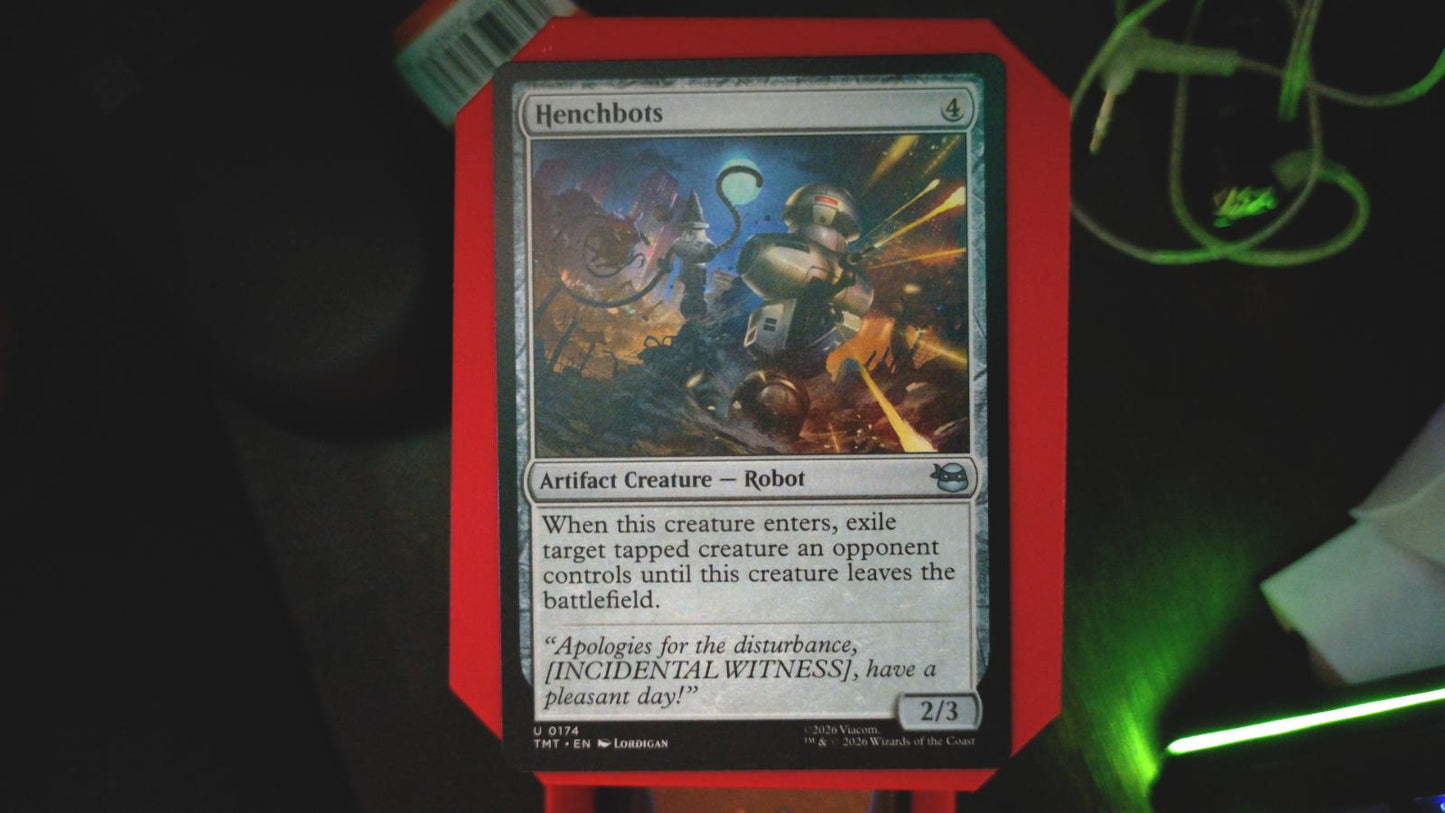 Henchbots 0174 Teenage Mutant Ninja Turtles MTG UC NM