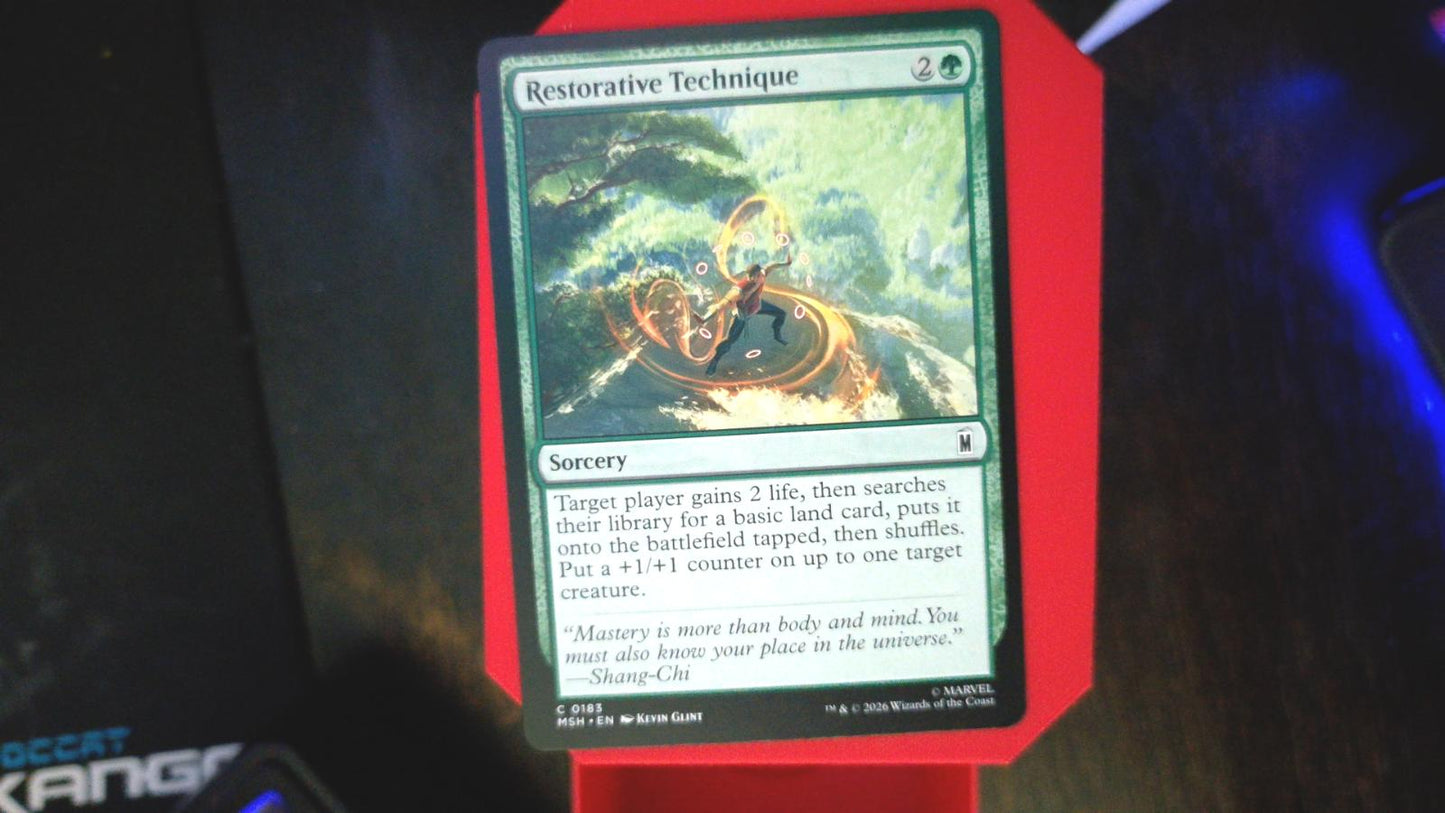 Restorative Technique 183 Marvel Super Heroes MTG C NM