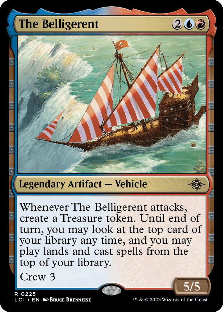 The Belligerent 225 The Lost Caverns of Ixalan MTG R NM