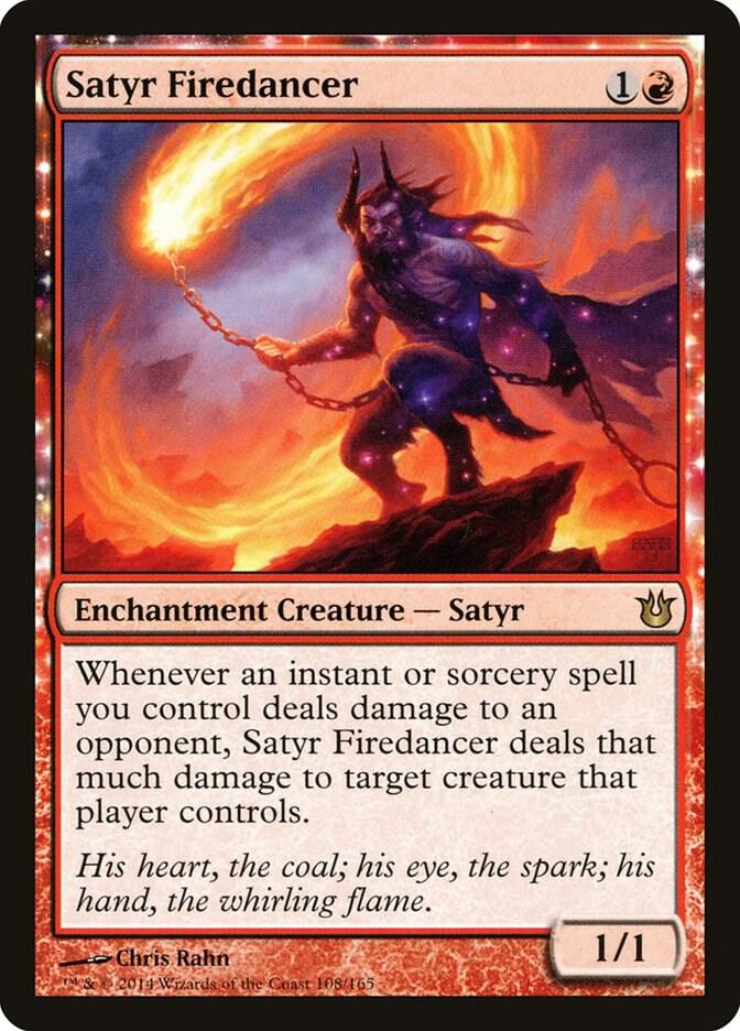 Satyr Firedancer 108 Born of the Gods MTG R NM