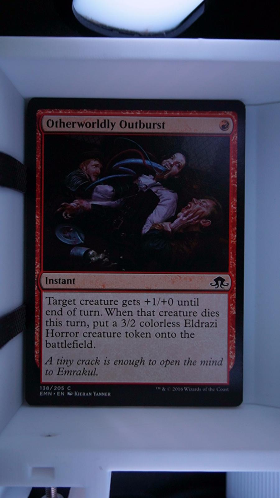 Otherworldly Outburst 138 Eldritch Moon MTG C NM
