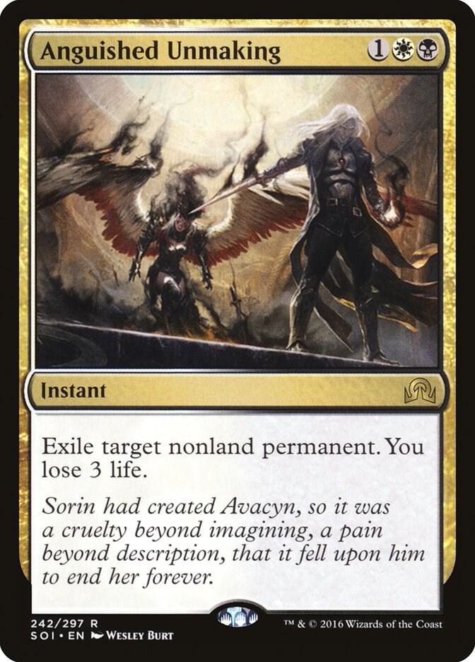 Anguished Unmaking 242 Shadows over Innistrad MTG R LP