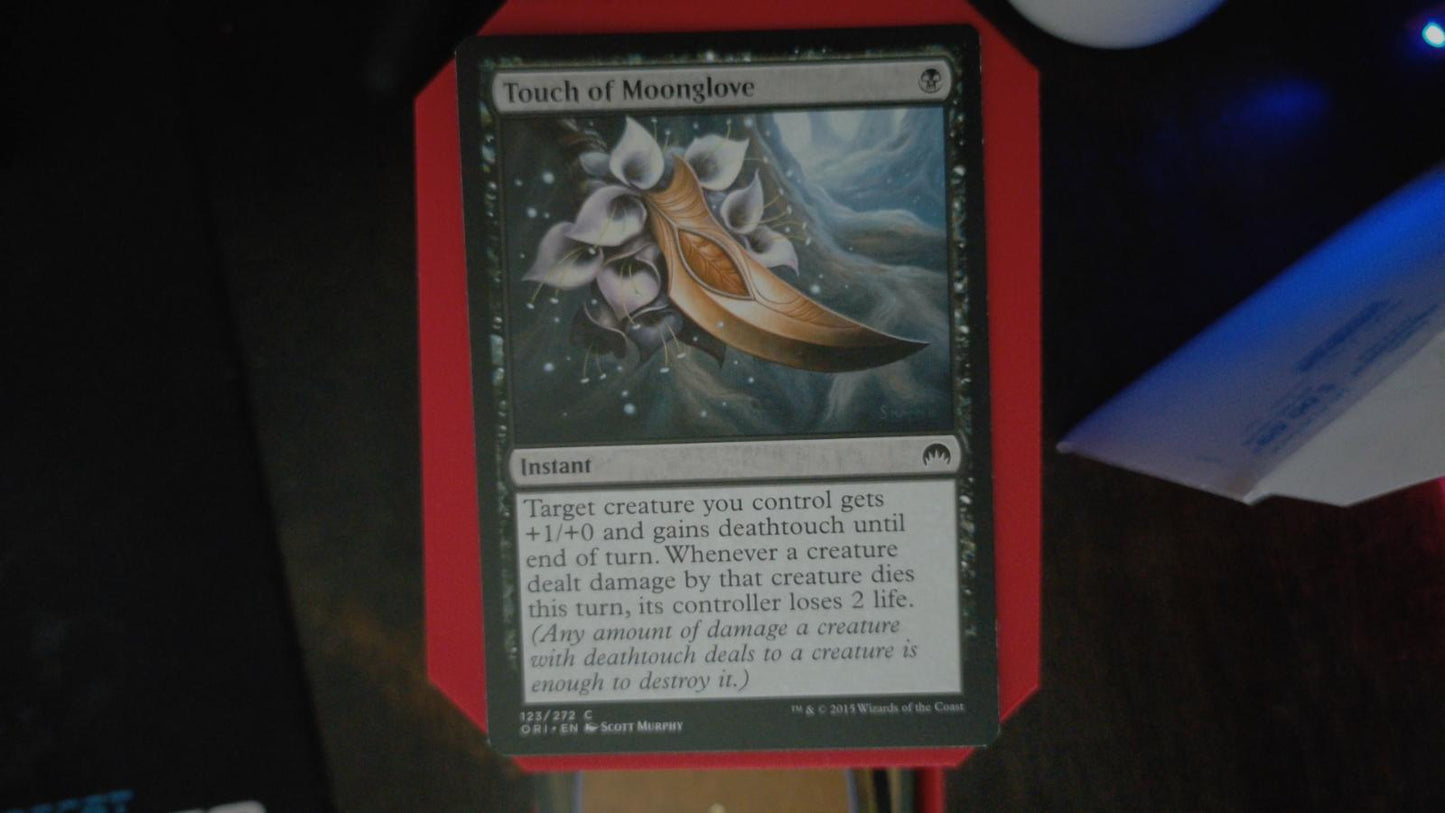 Touch of Moonglove 123 Magic Origins MTG C LP