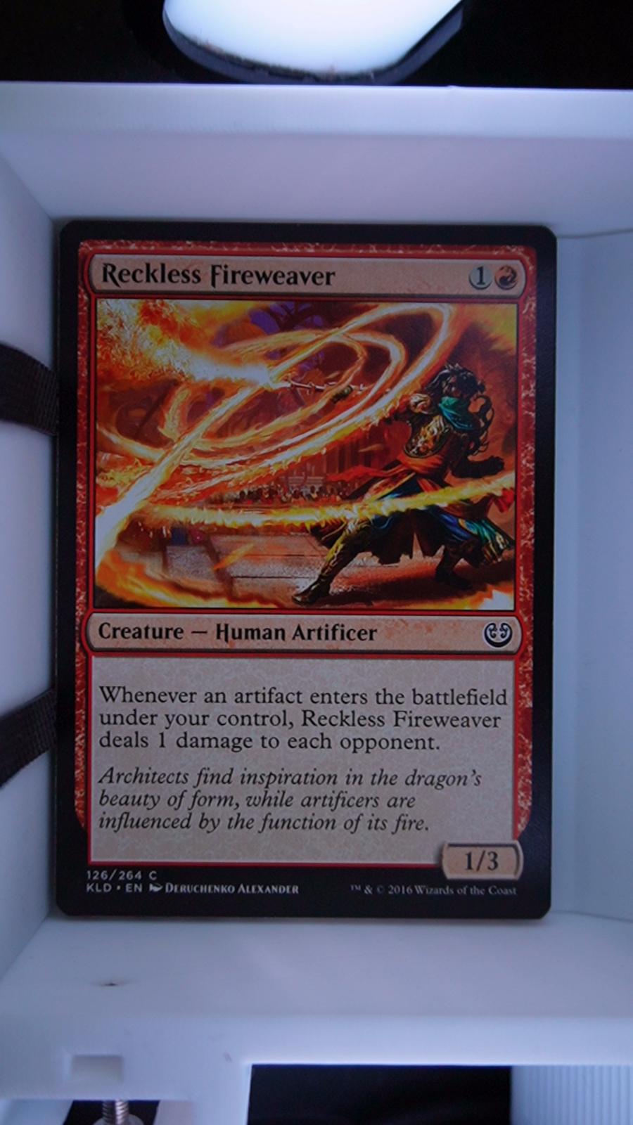 Reckless Fireweaver 126 Kaladesh MTG C NM