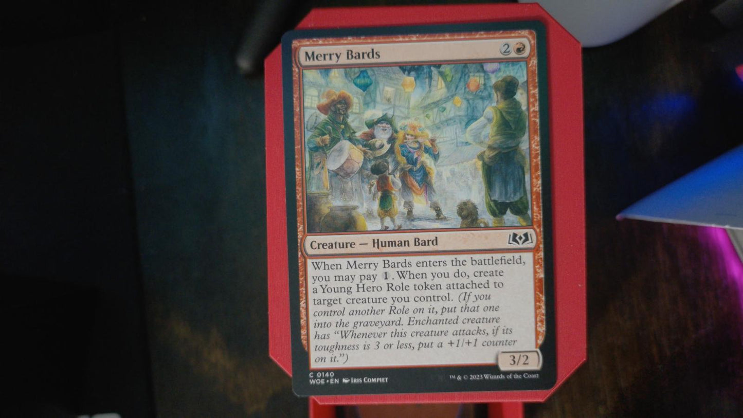 Merry Bards 140 Wilds of Eldraine MTG C NM