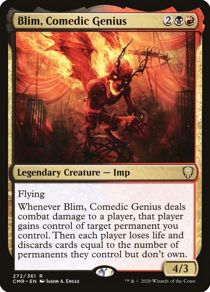Blim, Comedic Genius 272 Commander Legends MTG R NM