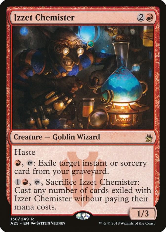 Izzet Chemister 138 Masters 25 MTG R NM