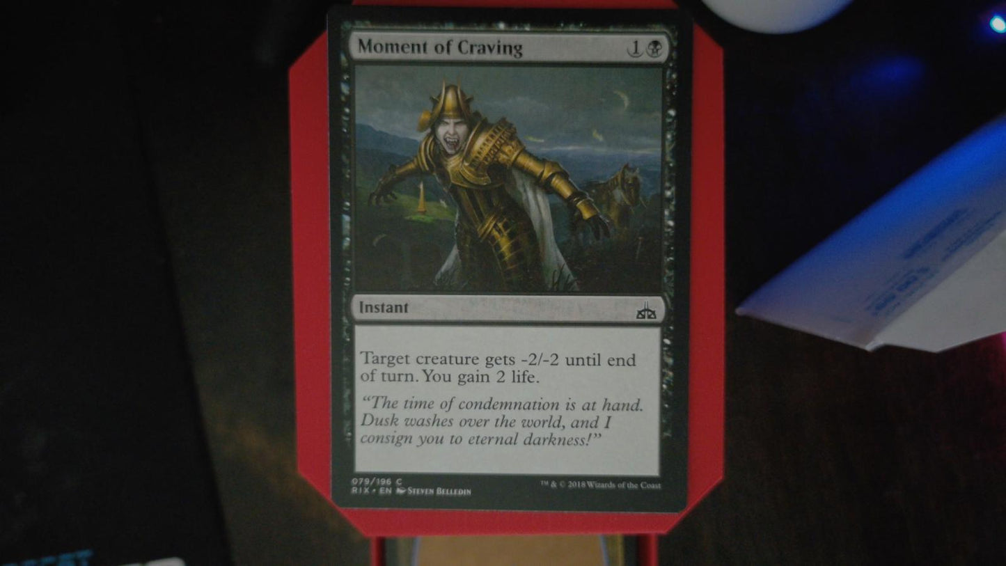 Moment of Craving 79 Rivals of Ixalan MTG C LP