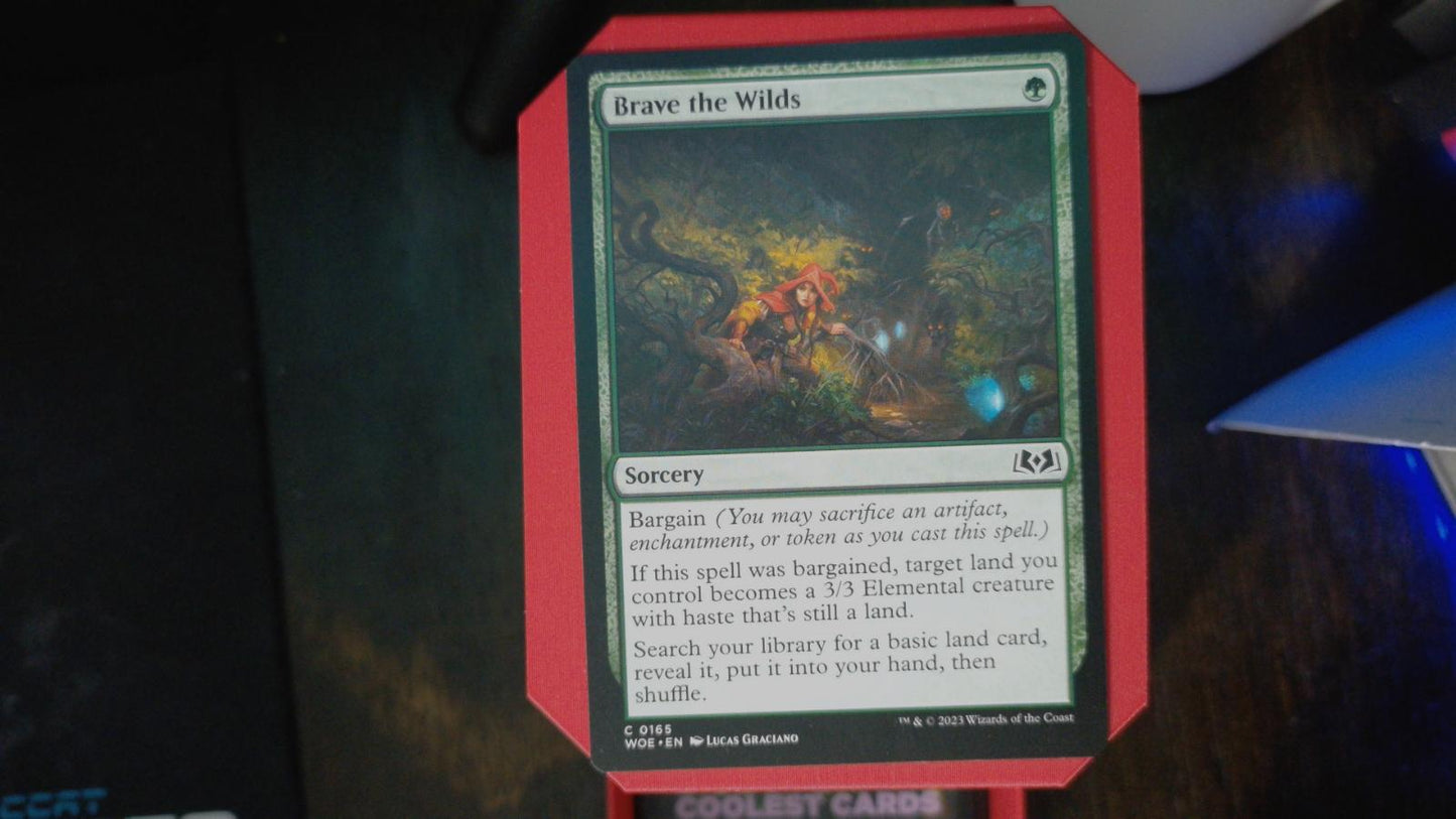 Brave the Wilds 165 Wilds of Eldraine MTG C NM