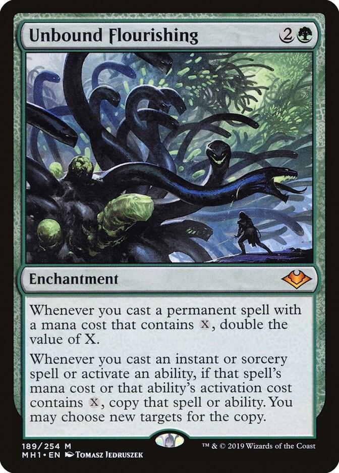 Unbound Flourishing 189 Modern Horizons MTG Mythic NM