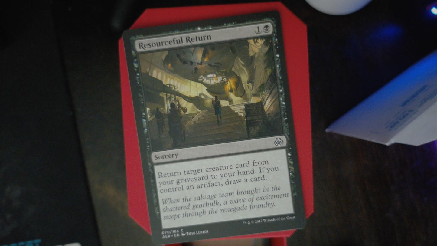Resourceful Return 70 Aether Revolt MTG C LP